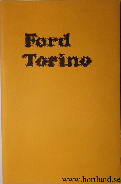 1974 Ford Torino Owners Manual