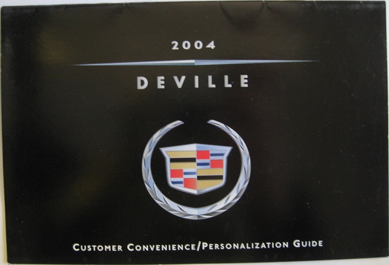 2004 Cadillac De Ville Owner's Manual - 4