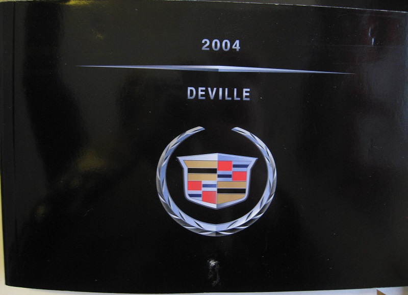 2004 Cadillac De Ville Owner's Manual - 2