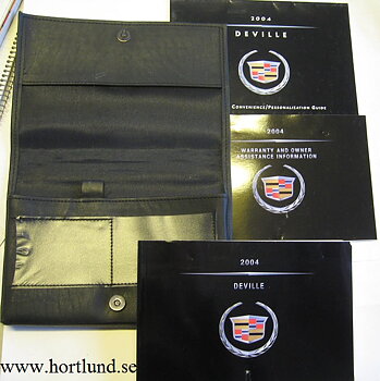2004 Cadillac De Ville Owner's Manual