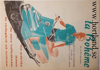 1958 CZ la Bohéme broschyr