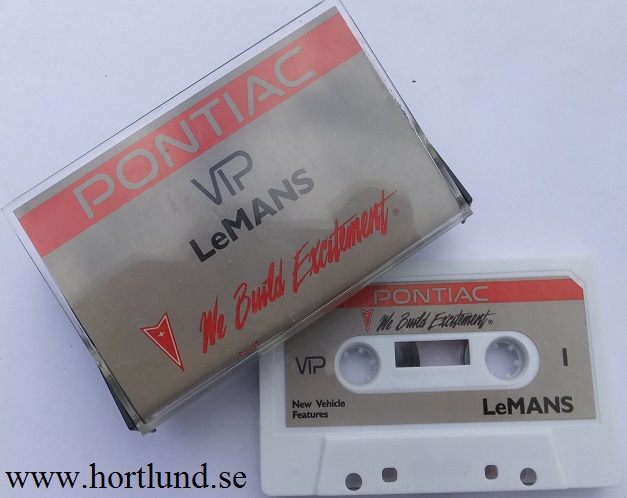1992 Pontiac Le Mans New Wehicle Features kassett
