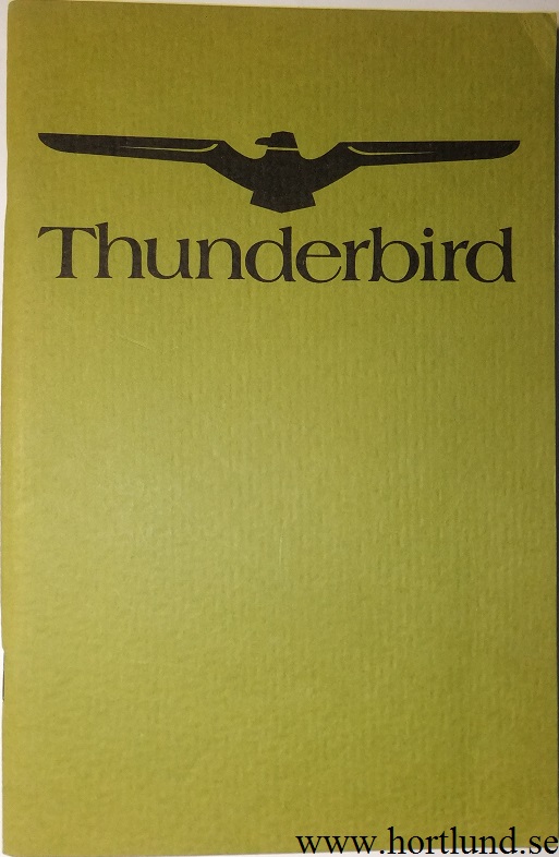 1974 Ford Thunderbird Owners Manual