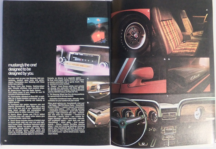 1970 Ford Mustang broschyr - 4