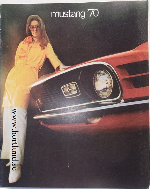 1970 Ford Mustang broschyr