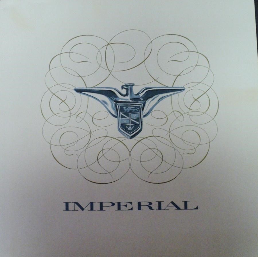 1955 Imperial Lyxbroschyr