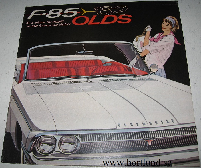 1962 Oldsmobile F-85 färgbroschyr Rev. 10-61