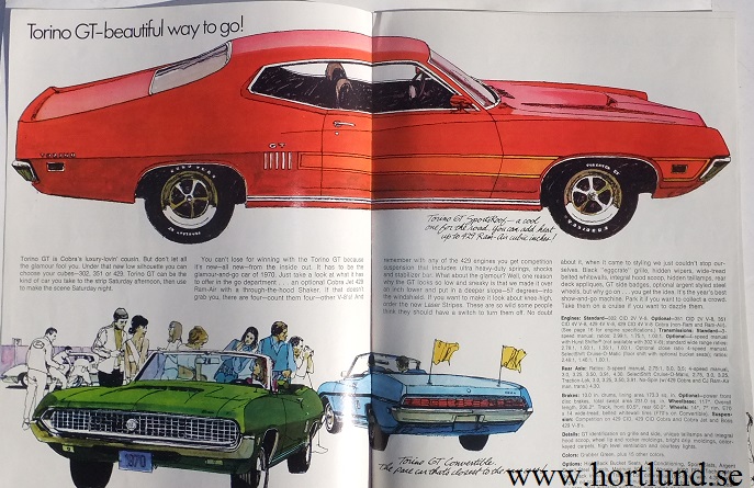 1970 Ford Performance Buyer's Digest broschyr - 2
