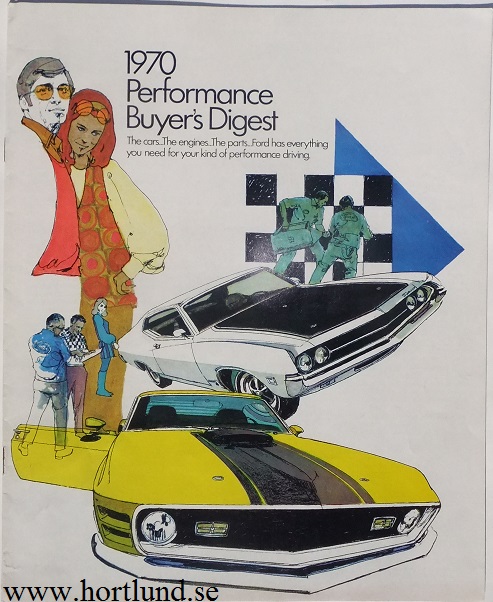 1970 Ford Performance Buyer's Digest broschyr