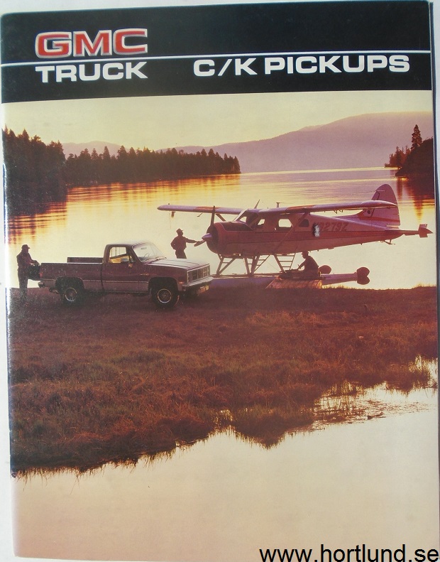 1986 GMC C/K Pickups Broschyr