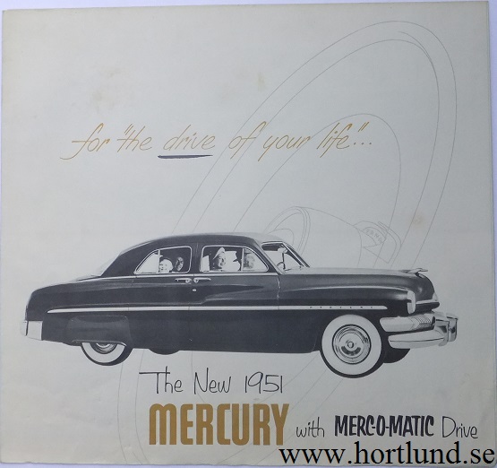 1951 Mercury broschyr 10-50
