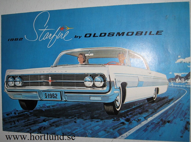 1962 Oldsmobile Starfire broschyr Rev. 10-61