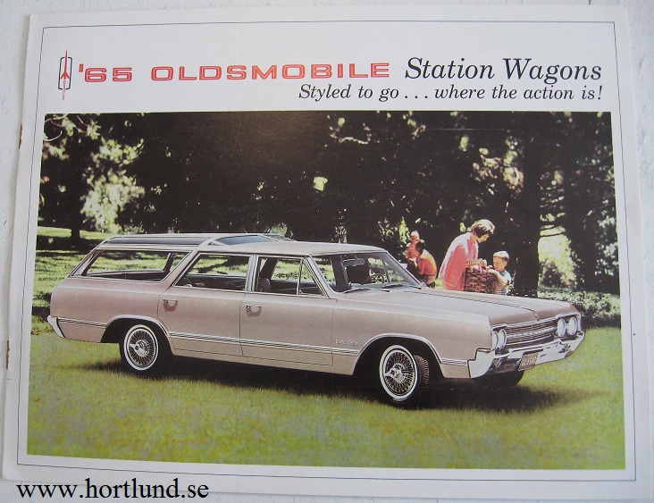 1965 Oldsmobile Station Wagons broschyr