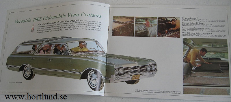1965 Oldsmobile Station Wagons broschyr - 2