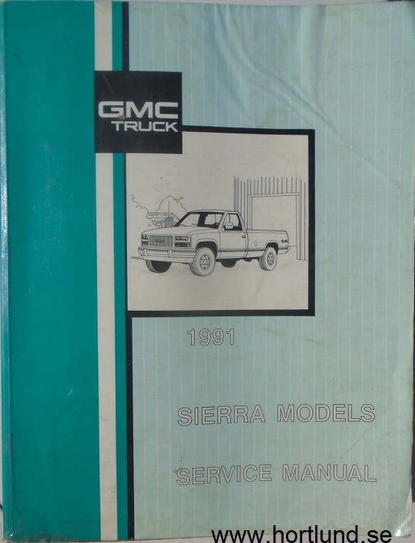 1991 GMC Sierra  Service Manual