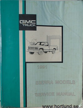 1991 GMC Sierra  Service Manual