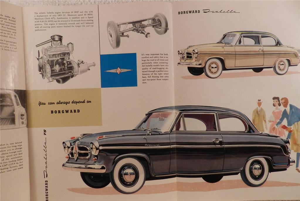 1957 Borgward Isabella broschyr - 3