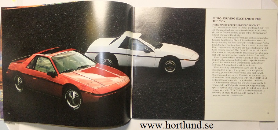1984 Pontiac broschyr alla modeller - 2