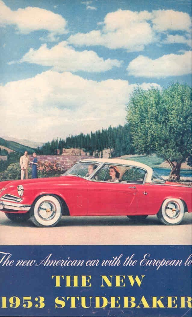 1953 Studebaker broschyr