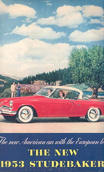 1953 Studebaker broschyr