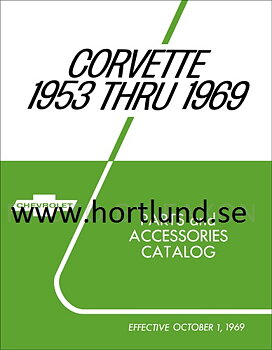 1953 - 1969 Chevrolet Corvette Parts Catalog