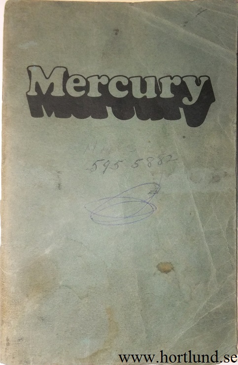 1974 Mercury Full Size Owners Manual