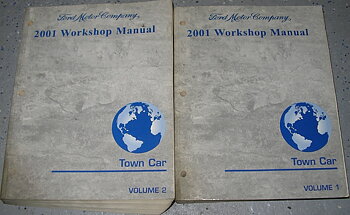 2001 Lincoln Town Car Workshop Manual