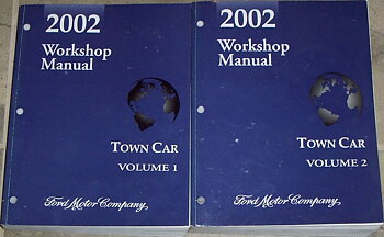 2002 Lincoln Town Car Workshop Manual
