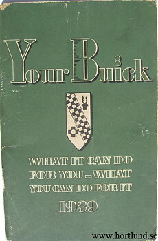 1939 Buick Owners Manual