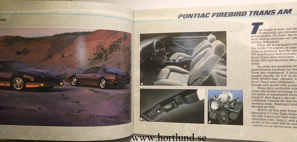 1985 Pontiac broschyr alla modeller - 3