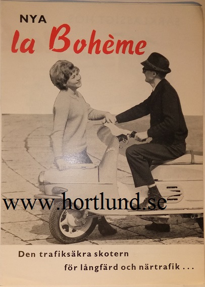 1963 CZ la Bohéme broschyr