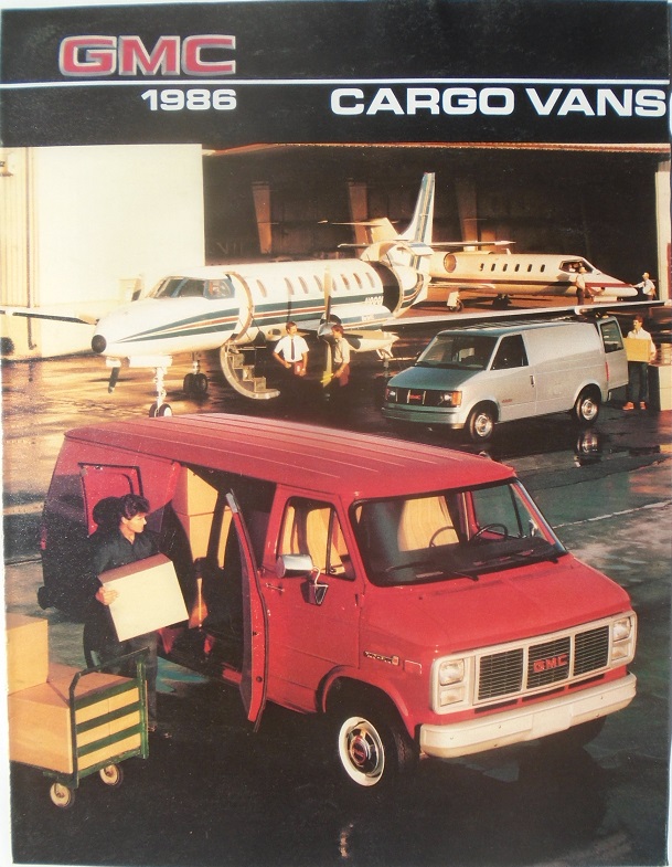 1986 GMC Cargo Vans Broschyr