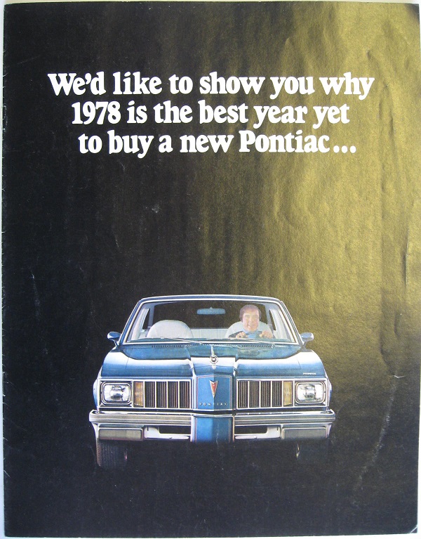 1978 Pontiac alla modeller mailer