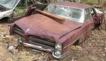 1966 Pontiac Catalina 4-door Sedan i delar
