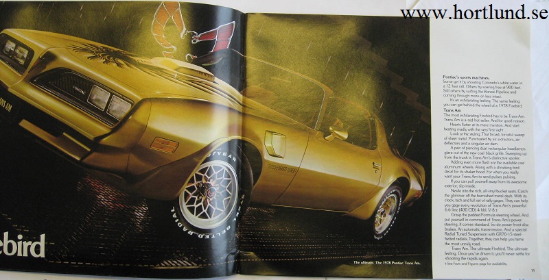 1978 Pontiac alla modeller lyxbroschyr - 2