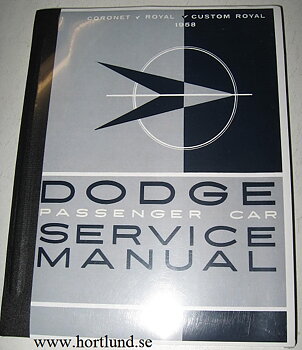 1958 Dodge Service Manual