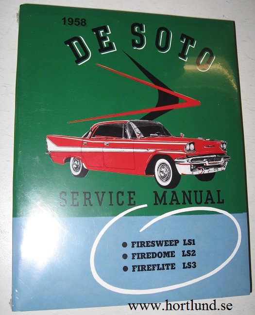 1958 De Soto Service Manual