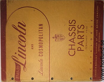 1949-1950 Lincoln Chassis Parts Catalogue
