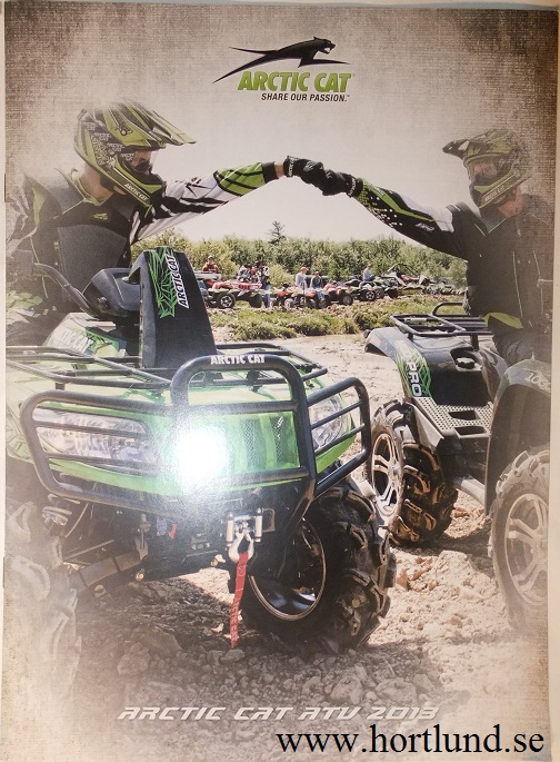 2013 Artic Cat ATV broschyr