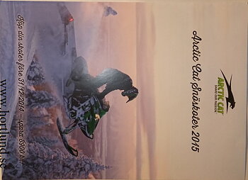 2015 Artic Cat Snöskoter broschyr