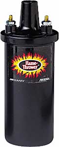 Pertronix Flame Thrower, Tändspole 3, 4 och 6-cyl motorer, Universal Svart
