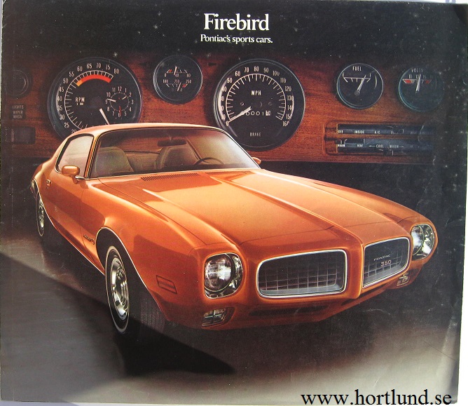 1973 Pontiac Firebird broschyr