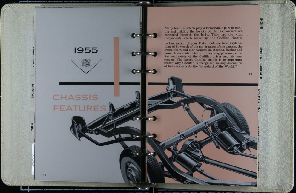 1955 Cadillac Data Book - 2
