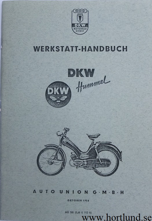 1956 DKW Hummel Verkstadshandbok