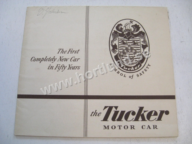 1948 Tucker Försäljningsbroschyr i mycket bra skick