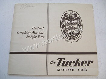 1948 Tucker Försäljningsbroschyr i mycket bra skick