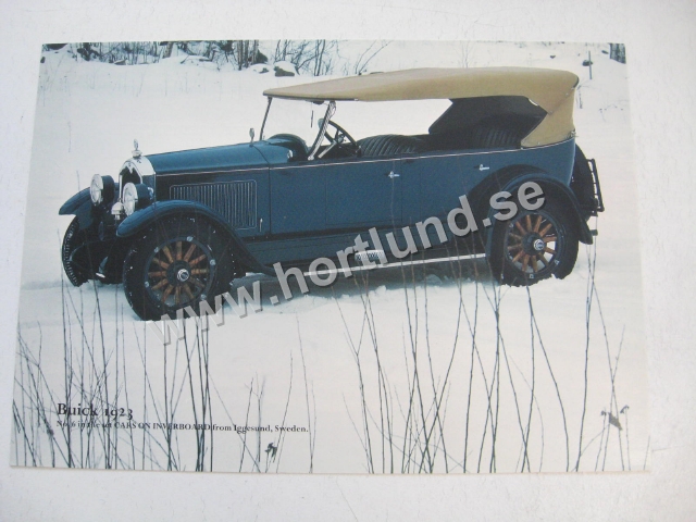 1923 Buick  Fint fotografi att rama in.