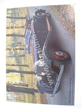 1934 Mercedes Benz 500 K Fint fotografi att rama in.