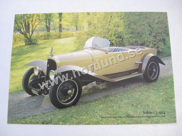 1924 Voisin C5 Fint fotografi att rama in.