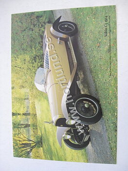 1924 Voisin C5 Fint fotografi att rama in.